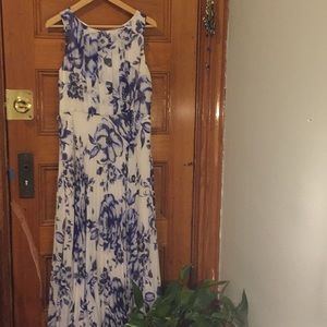 Eliza J Chiffon Maxi Dress